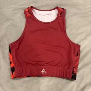 Adidas Crimson Athletic Top